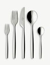 VILLEROY & BOCH メトロシック ステンレススチール カトラリー セット 30ピース MetroChic stainless steel cutle...