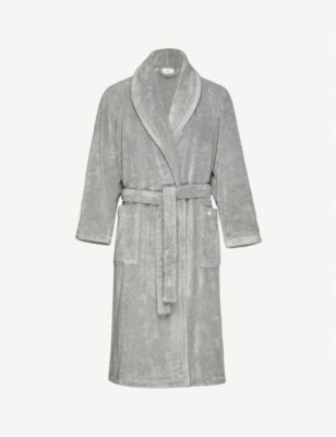 YVES DELORME エトワール ミディアム テリー バスローブ ?toile medium terry bath robe #PLATINE