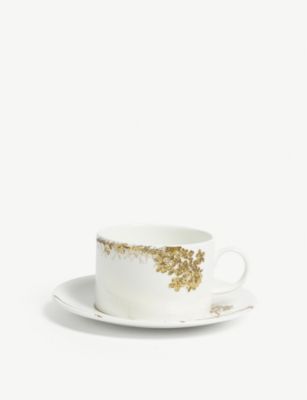 VERA WANG @ WEDGWOOD ۡǥ 㥤 ƥå   Jardin china teacup and saucer