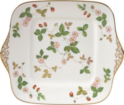 WEDGWOOD Ch Xgx[ ubh Ah o^[ v[g Wild strawberry bread and butter plate