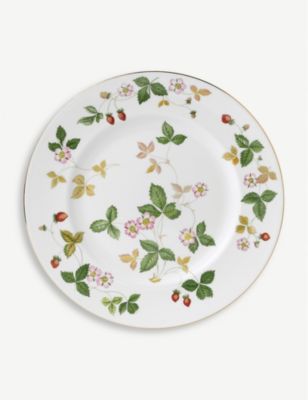 WEDGWOOD Ch Xgx[ {[`Ci v[g27cm Wild Strawberry bone china plate 27cm