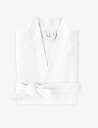 YVES DELORME AXg[i Rbguh oX[u Astreena cotton-blend bathrobe #BLANC