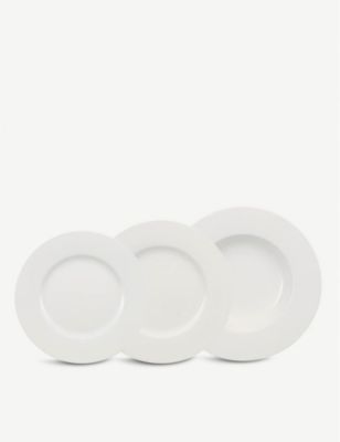 VILLEROY & BOCH _t [h zCg 12s[X v[g Zbg Wonderful World white 12-piece plate set #WHITE