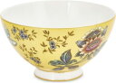 WEDGWOOD _[Xg CG[ gN `Ci Mtg {E Wonderlust Yellow Tonquin China gift bowl