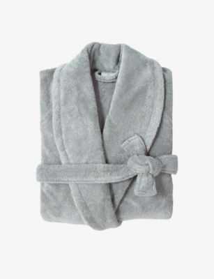 YVES DELORME Gg[ X[ e[ oX[u ?toile small terry bath robe #PLATINE