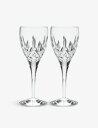 WATERFORD リズモア ヌーボー クリスタル ゴブレット 2個セット Lismore Nouveau crystal goblets set of two