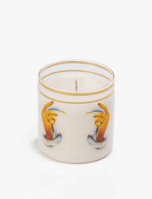 SELETTI トイレットペーパーラブズセレッティー ハンドアンド スネーク ベジタル ワックス キャンドル 8.5cm Toiletpaper Loves Seletti Hand and Snakes vegetal wax candle 8.5cm