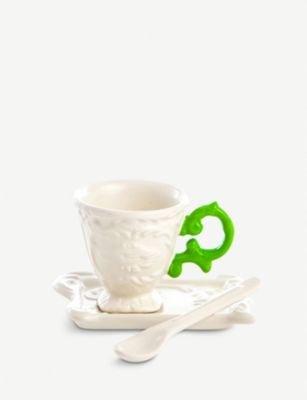 SELETTI アイウェアーズ ポーセレイン コーヒーセット I-Wares porcelain coffee set