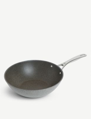 BALLARINI サリーナ アルミニウム アンド ステンレススチール ウォック 30cm Salina aluminium and stainless-steel wok 30cm