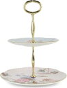 WEDGWOOD クックー ツーティア ケーキスタンド Cuckoo two-tier cake stand