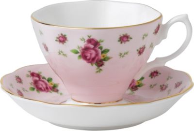 ロイヤルアルバート ティーカップ ROYAL ALBERT ニューカントリーローズ ピンク ティーカップ アンド ソーサー New Country Roses Pink teacup and saucer