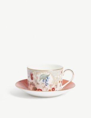 ウェッジウッド ティーカップ WEDGWOOD ワンダーラスト ロココ フラワー ティーカップ アンド ソーサー Wonderlust Rococo Flowers teacup and saucer