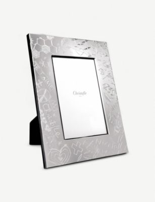 CHRISTOFLE グラフティー シルバープレーテッド ピクチャーフレーム 18x13cm Graffiti silver-plated picture frame 18x13cm NONE