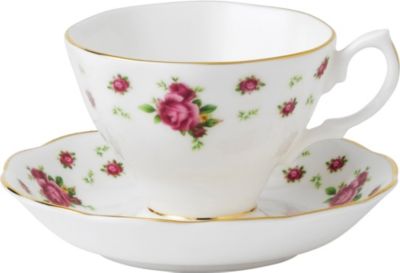 ロイヤルアルバート ティーカップ ROYAL ALBERT ニューカントリーローズ ティーカップ アンド ソーサー New Country Roses tea cup and saucer