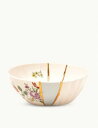 SELETTI キンツギ N3 ポーセレイン アンド 24ct ゴールド ボウル 19cm Kintsugi N3 porcelain and 24ct gol...