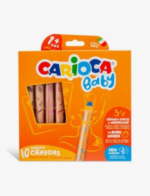CARIOCA ٥ӡ 31  10ܥå Baby 3 in 1 crayons set of 10