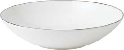 JASPER CONRAN @ WEDGWOOD v`i {E 23cm Platinum bowl 23cm