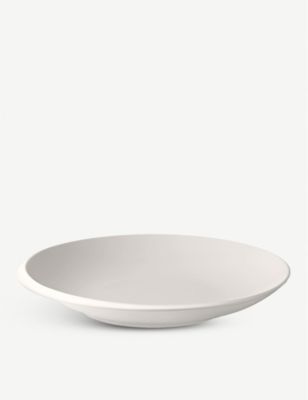 VILLEROY & BOCH j[[ |[ZC tbg {E 25cm NewMoon porcelain flat bowl 25cm