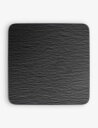 VILLEROY & BOCH マニュファクチャー ロック ポーセレイン スクエア サービング プレート 28cm Manufacture Rock porce...