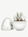 CHRISTOFLE アペリティフ シルバープレート ステンレススチール カトラリーセット 24 Aperitif silver-plated stainles...
