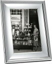 CHRISTOFLE パールズ シルバープレート フォトフレーム 4 x6 Perles silver-plated photo frame 4 x 6 SILVER