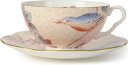 WEDGWOOD カックー ティーカップ アンド ソーサー ピーチ Cuckoo teacup and saucer peach