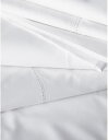 THE WHITE COMPANY キャベンディッシュ コットン ダブル フラットシーツ 230cm x 275cm Cavendish cotton double flat sheet 230cm x 275cm #WHITE/SILVER