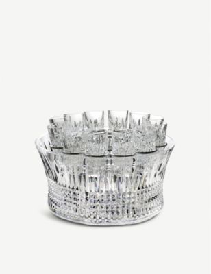 WATERFORD リズモア ダイアモンド ウォッカ セット ウィズ トゥウェルブ ショット グラス Lismore Diamond vodka set with twelve shot glasses