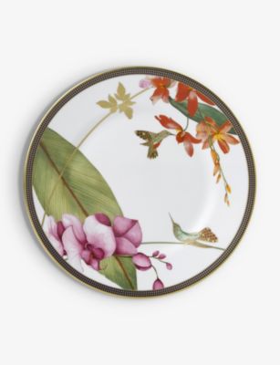 WEDGWOOD n~Oo[h t@C{[`Ci v[g 20cm Hummingbird fine bone china plate 20cm