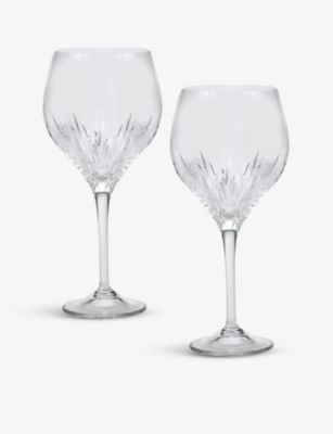 ウェッジウッド WEDGWOOD ダッチェス クリスタルグラス ゴブレット 2個セット Duchesse crystal-glass goblets set of two