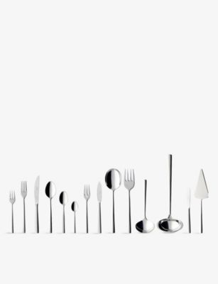 VILLEROY & BOCH ピエモント 113ピース ステンレススチール カトラリーセット Piemont 113-piece stainless steel cutlery set