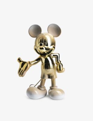 楽天Global HomesLEBLON DELIENNE ミッキーマウス ウェルカム クロム フィギュア 30cm Mickey Mouse Welcome chrome figurine 30cm