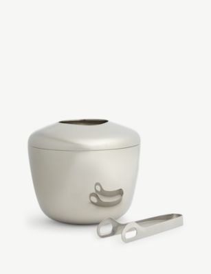 GEORG JENSEN   ֥饱å  ȥ SKY ice bucket and tongs