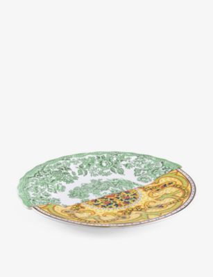 SELETTI nCubh X@XeB[ {[`Ci fU[g v[g 20cm Hybrid Sravasti bone-china dessert plate 20cm