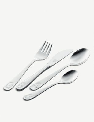 ツヴィリング カトラリー ZWILLING J.A HENCKELS ビノ 4ピース チルドレンズ ステンレススチール カトラリーセット Bino 4-piece children's stainless steel cutlery set