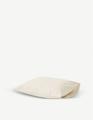TEKLA オーガニック コットン ピローケース 50cm x 60cm Organic cotton pillowcase Winter White