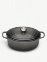 LE CREUSET シグネチャー キャストアイロン オーバル キャセロールディッシュ 27cm Signature cast iron oval casserole dish 27cm #FLINT