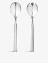 GEORG JENSEN ベルナドット ステンレススチール サラダ サーバー 23cm Bernadotte stainless steel salad ser...