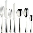 ARTHUR PRICE ラッテイル44ピース ステンレススチール カトラリーセット フォーシックス Rattail 44 piece stainless st...