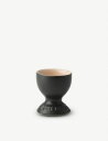 LE CREUSET ストーンウェア エッグカップ Stoneware egg cup #SATIN BLACK