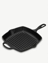 グリルフライパン LE CREUSET シグネチャー キャストアイロン グリルリット 26cm Signature cast iron grillit 26cm #SATIN BLACK