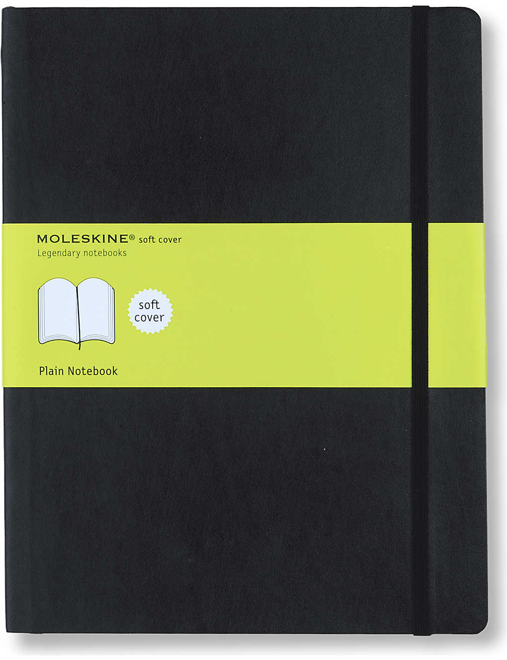 MOLESKINE エクストラ ラージ ソフト カバー プレーン ノートブック Extra large soft cover plain notebook #BLACK