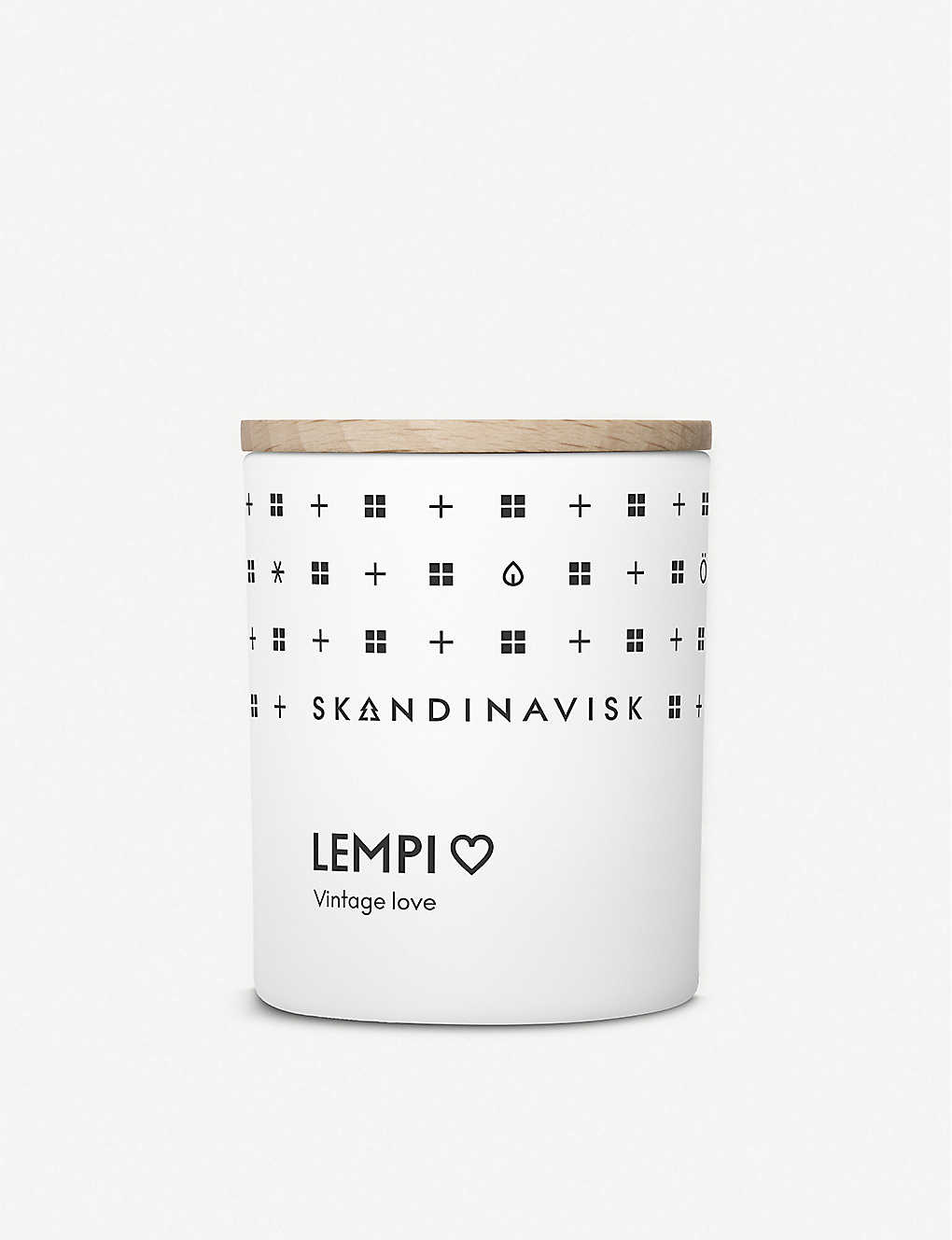 SKANDINAVISK レンピ リブ センテッドキャンドル 65g Lempi lidded scented candle 65g