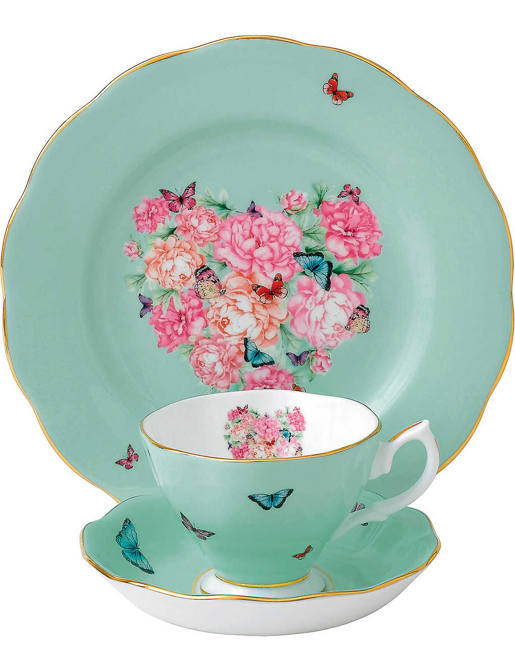 ロイヤルアルバート ティーカップ ROYAL ALBERT ミランダカー ブレッシング 3ピース ティーセット Miranda Kerr Blessings 3-piece tea set