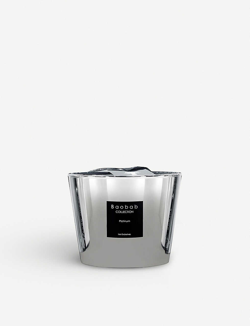 BAOBAB COLLECTION プラチナム マックス 10 センテッドキャンドル 500g Platinum Max 10 scented candle 500g