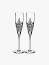 WATERFORD トゥルー ラブ クリスタルグラス シャンパン フルート 2個セット True Love crystal-glass champagne flutes set of two