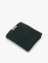 楽天Global HomesTEKLA ロゴエンボス オーガニックコットン バス タオル 70cm x 40cm Logo-embossed organic-cotton bath towel 70cm x 40cm #GREEN