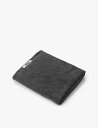 楽天Global HomesTEKLA ロゴエンブロイド オーガニックコットン ハンド タオル 80cm x50cm Logo-embroidered organic-cotton hand towel 80cm x 50cm #GREY