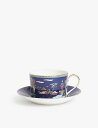 WEDGWOOD ワンダーラスト ブルー パゴダ ティーカップ アンド ソーサー Wonderlust Blue Pagoda teacup and sauce...