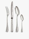 CHRISTOFLE ハーディン デエデン シルバー プレート 24ピース カトラリー セット Jardin d‘Eden silver plated 24-p...